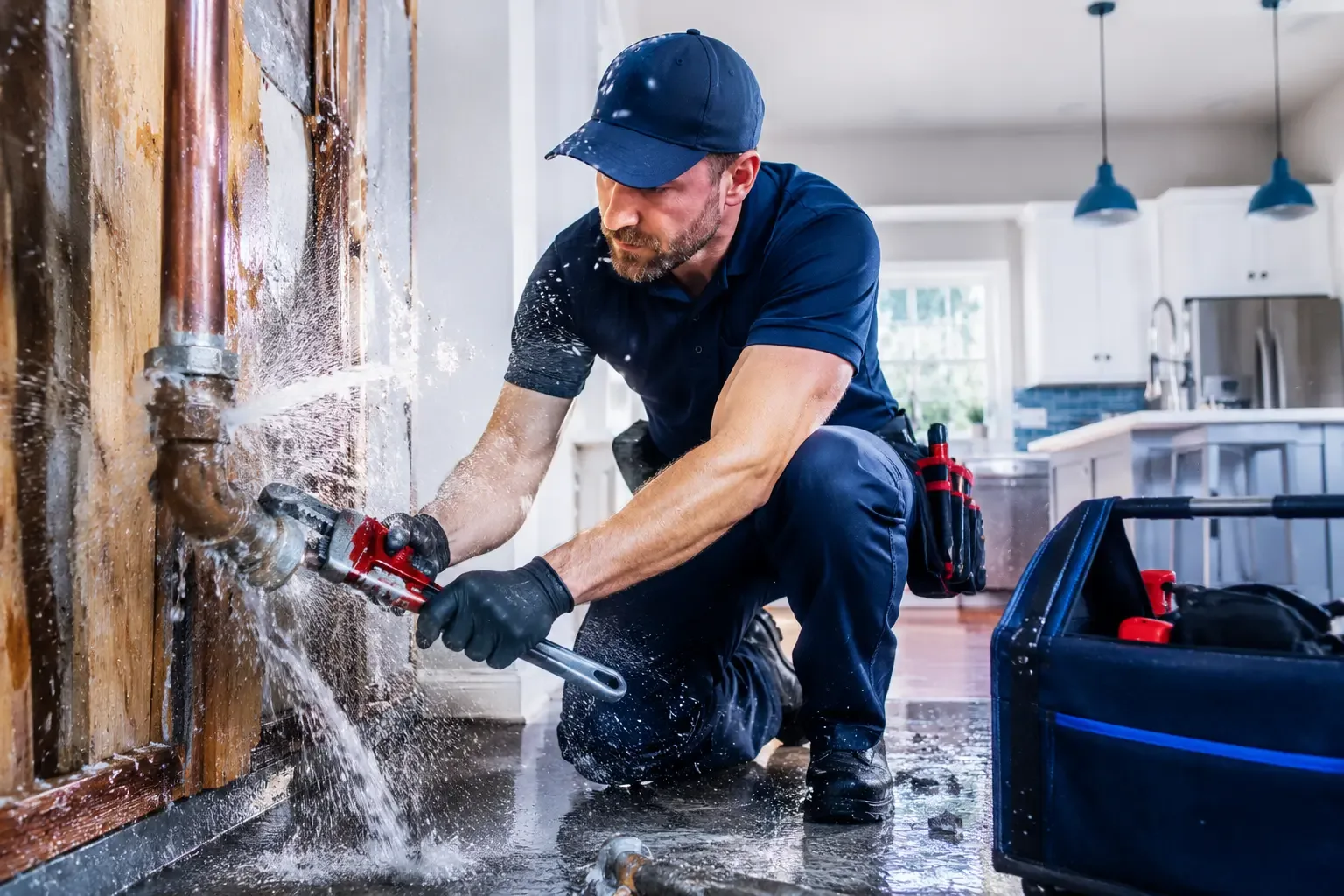 Local emergency pipe repair professionals in Harbinger, NC